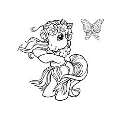 Malvorlage: Kleines Pony (Karikaturen) #41875 - Kostenlose Malvorlagen zum Ausdrucken