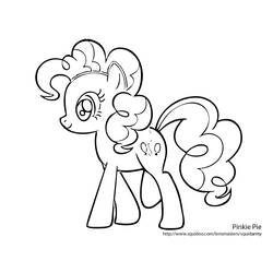 Malvorlage: Kleines Pony (Karikaturen) #41878 - Kostenlose Malvorlagen zum Ausdrucken