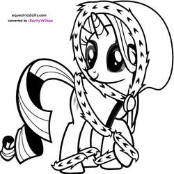 Malvorlage: Kleines Pony (Karikaturen) #41908 - Kostenlose Malvorlagen zum Ausdrucken
