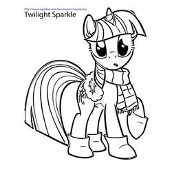 Malvorlage: Kleines Pony (Karikaturen) #41924 - Kostenlose Malvorlagen zum Ausdrucken