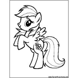 Malvorlage: Kleines Pony (Karikaturen) #41936 - Kostenlose Malvorlagen zum Ausdrucken