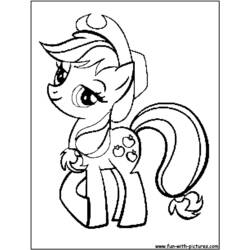 Malvorlage: Kleines Pony (Karikaturen) #41938 - Kostenlose Malvorlagen zum Ausdrucken