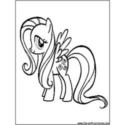 Malvorlage: Kleines Pony (Karikaturen) #41942 - Kostenlose Malvorlagen zum Ausdrucken