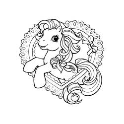 Malvorlage: Kleines Pony (Karikaturen) #41945 - Kostenlose Malvorlagen zum Ausdrucken