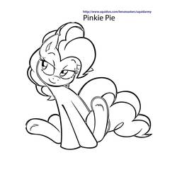 Malvorlage: Kleines Pony (Karikaturen) #41947 - Kostenlose Malvorlagen zum Ausdrucken