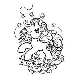 Malvorlage: Kleines Pony (Karikaturen) #41990 - Kostenlose Malvorlagen zum Ausdrucken
