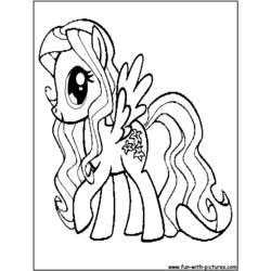 Malvorlage: Kleines Pony (Karikaturen) #42036 - Kostenlose Malvorlagen zum Ausdrucken