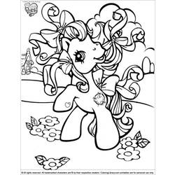 Malvorlage: Kleines Pony (Karikaturen) #42037 - Kostenlose Malvorlagen zum Ausdrucken