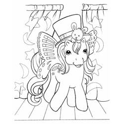 Malvorlage: Kleines Pony (Karikaturen) #42082 - Kostenlose Malvorlagen zum Ausdrucken