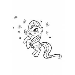 Malvorlage: Kleines Pony (Karikaturen) #42089 - Kostenlose Malvorlagen zum Ausdrucken