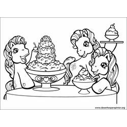 Malvorlage: Kleines Pony (Karikaturen) #42099 - Kostenlose Malvorlagen zum Ausdrucken