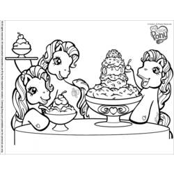 Malvorlage: Kleines Pony (Karikaturen) #42161 - Kostenlose Malvorlagen zum Ausdrucken