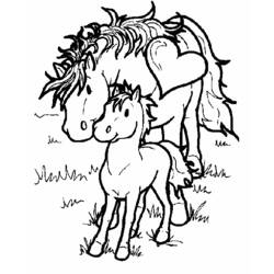 Malvorlage: Kleines Pony (Karikaturen) #42176 - Kostenlose Malvorlagen zum Ausdrucken