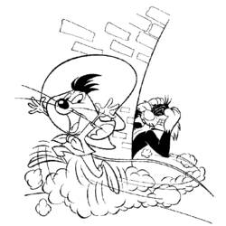 Malvorlage: Looney Tunes (Karikaturen) #39170 - Kostenlose Malvorlagen zum Ausdrucken