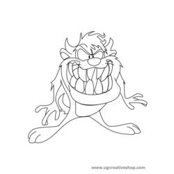 Malvorlage: Looney Tunes (Karikaturen) #39179 - Kostenlose Malvorlagen zum Ausdrucken