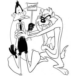 Malvorlage: Looney Tunes (Karikaturen) #39180 - Kostenlose Malvorlagen zum Ausdrucken