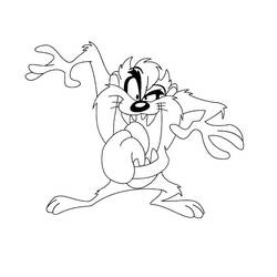 Malvorlage: Looney Tunes (Karikaturen) #39197 - Kostenlose Malvorlagen zum Ausdrucken