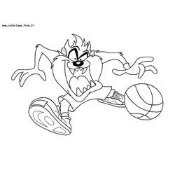 Malvorlage: Looney Tunes (Karikaturen) #39200 - Kostenlose Malvorlagen zum Ausdrucken