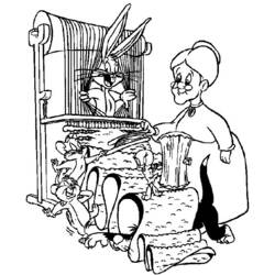 Malvorlage: Looney Tunes (Karikaturen) #39229 - Kostenlose Malvorlagen zum Ausdrucken
