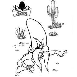 Malvorlage: Looney Tunes (Karikaturen) #39230 - Kostenlose Malvorlagen zum Ausdrucken