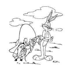 Malvorlage: Looney Tunes (Karikaturen) #39234 - Kostenlose Malvorlagen zum Ausdrucken