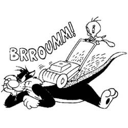 Malvorlage: Looney Tunes (Karikaturen) #39328 - Kostenlose Malvorlagen zum Ausdrucken