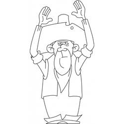 Malvorlage: Lucky Luke (Karikaturen) #25585 - Kostenlose Malvorlagen zum Ausdrucken