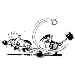 Malvorlage: Lucky Luke (Karikaturen) #25603 - Kostenlose Malvorlagen zum Ausdrucken