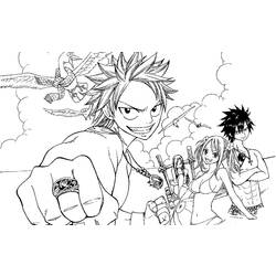 Malvorlage: Manga (Karikaturen) #42756 - Kostenlose Malvorlagen zum Ausdrucken