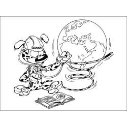 Malvorlage: Marsupilami (Karikaturen) #50129 - Kostenlose Malvorlagen zum Ausdrucken