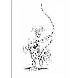 Malvorlage: Marsupilami (Karikaturen) #50178 - Kostenlose Malvorlagen zum Ausdrucken