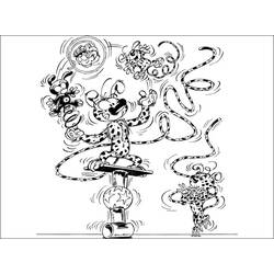 Malvorlage: Marsupilami (Karikaturen) #50180 - Kostenlose Malvorlagen zum Ausdrucken