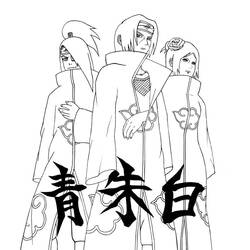 Malvorlage: Naruto (Karikaturen) #38080 - Kostenlose Malvorlagen zum Ausdrucken