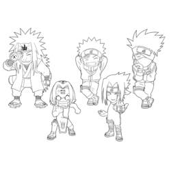 Malvorlage: Naruto (Karikaturen) #38088 - Kostenlose Malvorlagen zum Ausdrucken