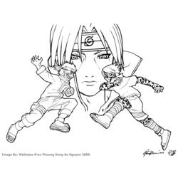 Malvorlage: Naruto (Karikaturen) #38156 - Kostenlose Malvorlagen zum Ausdrucken