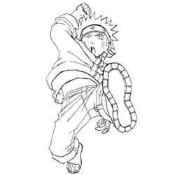 Malvorlage: Naruto (Karikaturen) #38209 - Kostenlose Malvorlagen zum Ausdrucken