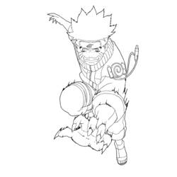 Malvorlage: Naruto (Karikaturen) #38369 - Kostenlose Malvorlagen zum Ausdrucken