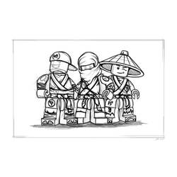 Malvorlage: Ninjago (Karikaturen) #24028 - Kostenlose Malvorlagen zum Ausdrucken