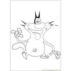 Malvorlage: Oggy und die Kakerlaken (Karikaturen) #37850 - Kostenlose Malvorlagen zum Ausdrucken