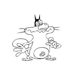 Malvorlage: Oggy und die Kakerlaken (Karikaturen) #37852 - Kostenlose Malvorlagen zum Ausdrucken