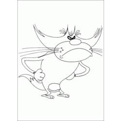 Malvorlage: Oggy und die Kakerlaken (Karikaturen) #37854 - Kostenlose Malvorlagen zum Ausdrucken
