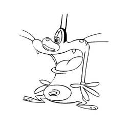 Malvorlage: Oggy und die Kakerlaken (Karikaturen) #37856 - Kostenlose Malvorlagen zum Ausdrucken