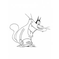 Malvorlage: Oggy und die Kakerlaken (Karikaturen) #37861 - Kostenlose Malvorlagen zum Ausdrucken