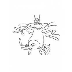 Malvorlage: Oggy und die Kakerlaken (Karikaturen) #37867 - Kostenlose Malvorlagen zum Ausdrucken