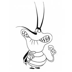Malvorlage: Oggy und die Kakerlaken (Karikaturen) #37872 - Kostenlose Malvorlagen zum Ausdrucken