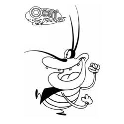 Malvorlage: Oggy und die Kakerlaken (Karikaturen) #37875 - Kostenlose Malvorlagen zum Ausdrucken