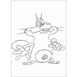 Malvorlage: Oggy und die Kakerlaken (Karikaturen) #37887 - Kostenlose Malvorlagen zum Ausdrucken