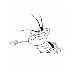 Malvorlage: Oggy und die Kakerlaken (Karikaturen) #37890 - Kostenlose Malvorlagen zum Ausdrucken