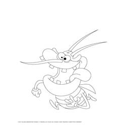 Malvorlage: Oggy und die Kakerlaken (Karikaturen) #37898 - Kostenlose Malvorlagen zum Ausdrucken