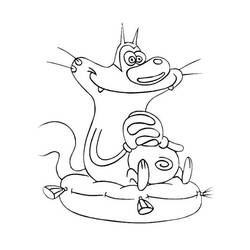 Malvorlage: Oggy und die Kakerlaken (Karikaturen) #37899 - Kostenlose Malvorlagen zum Ausdrucken